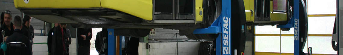 Mobile column lifts for standard vehicles